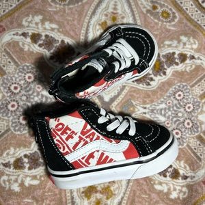 Toddler Size 4C vans sneakers